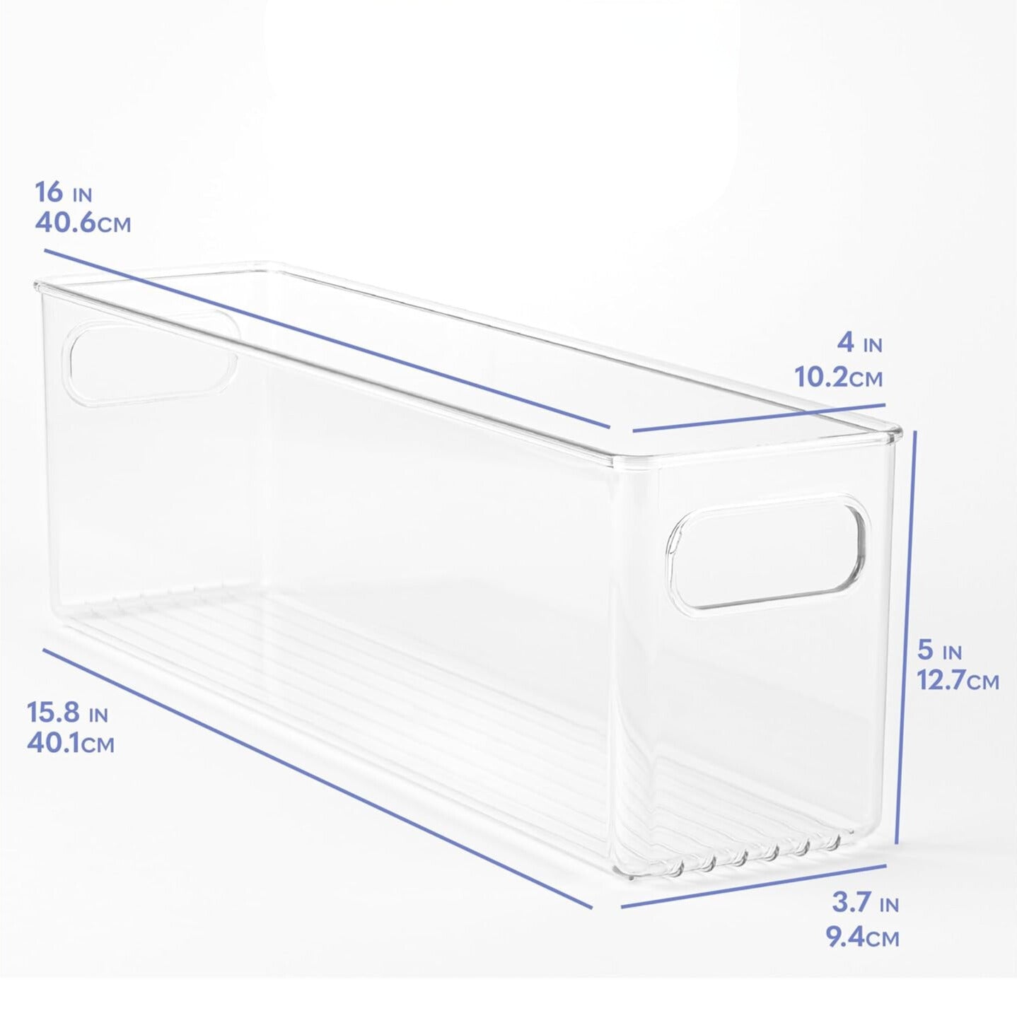 Pantry Bin, Shallow, Slim & Tall