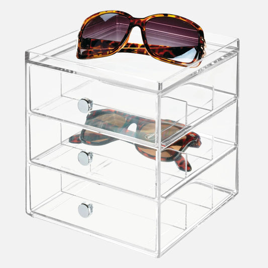 Makeup Drawer Organiser, Three Drawers Divided