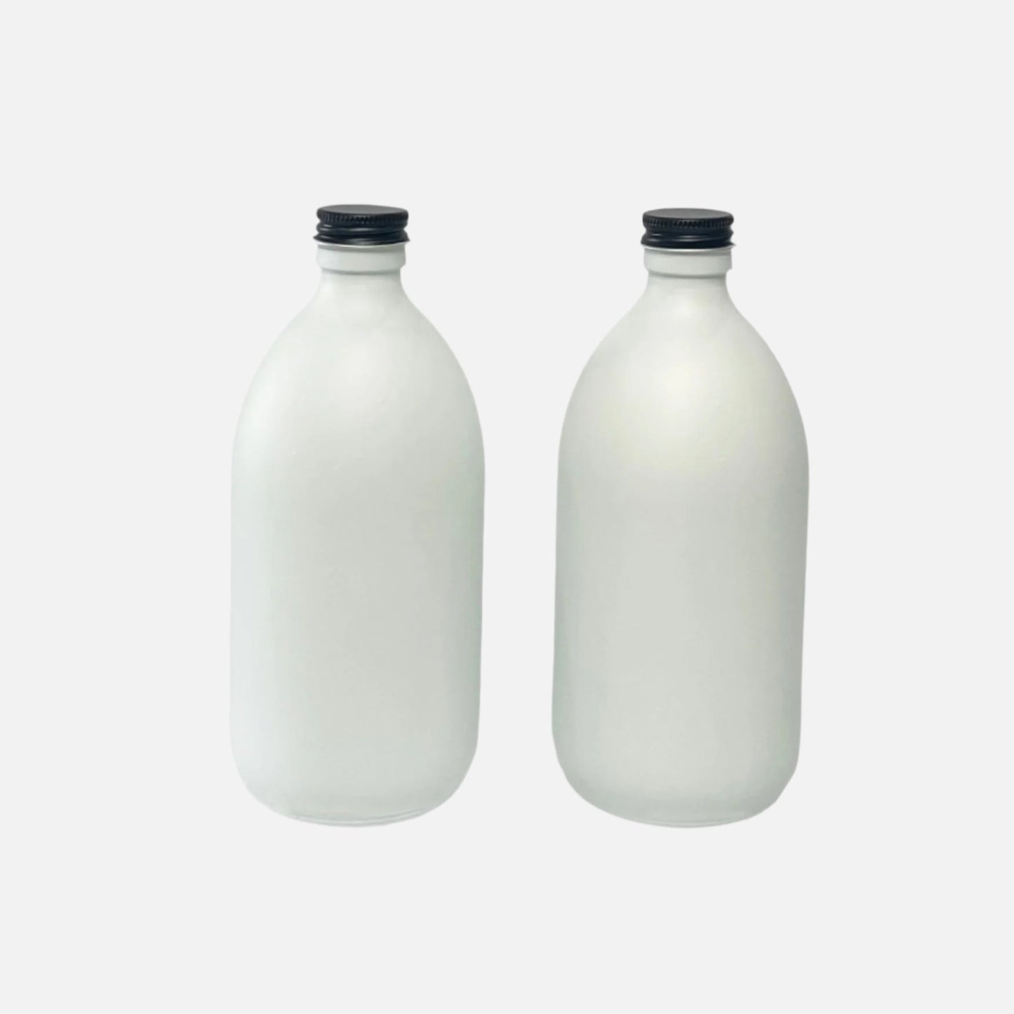 Apothecary Glass Bottle in White