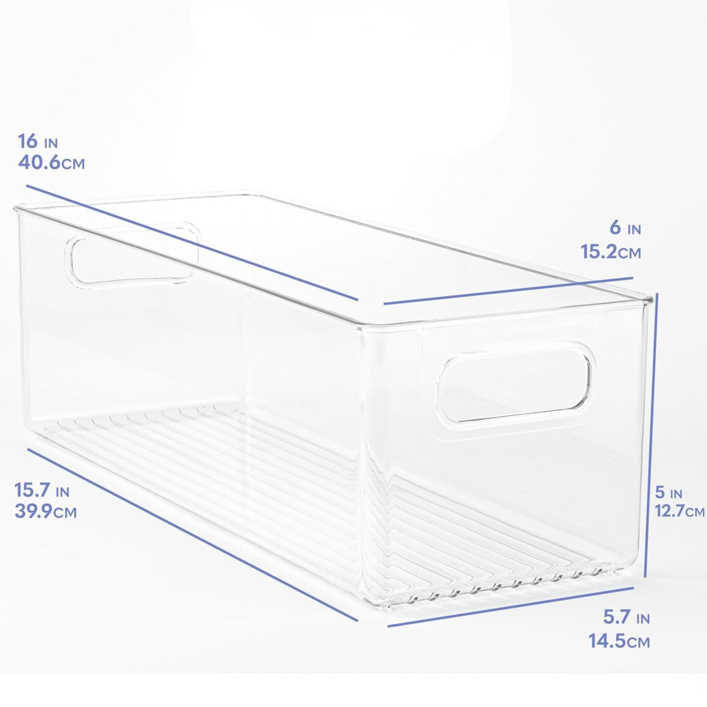 Pantry Bin, Deep & Regular Width