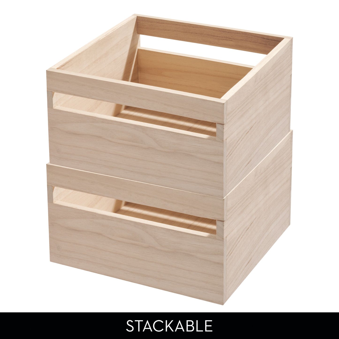 EcoWood Shallow Bin - Large