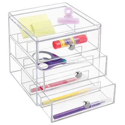 Makeup Drawer Organiser, Three Drawers Divided