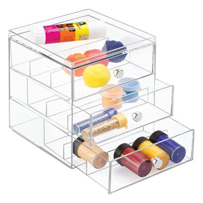 Makeup Drawer Organiser, Three Drawers Divided