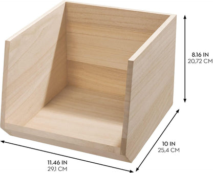 EcoWood Open Bin