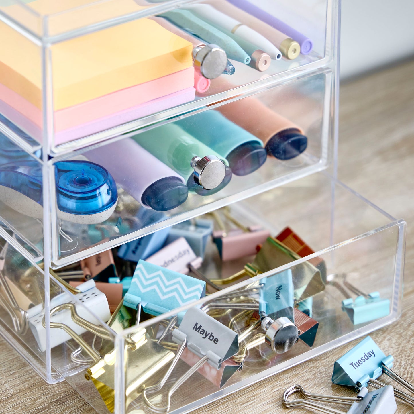 Makeup Drawer Organiser, Three Drawers