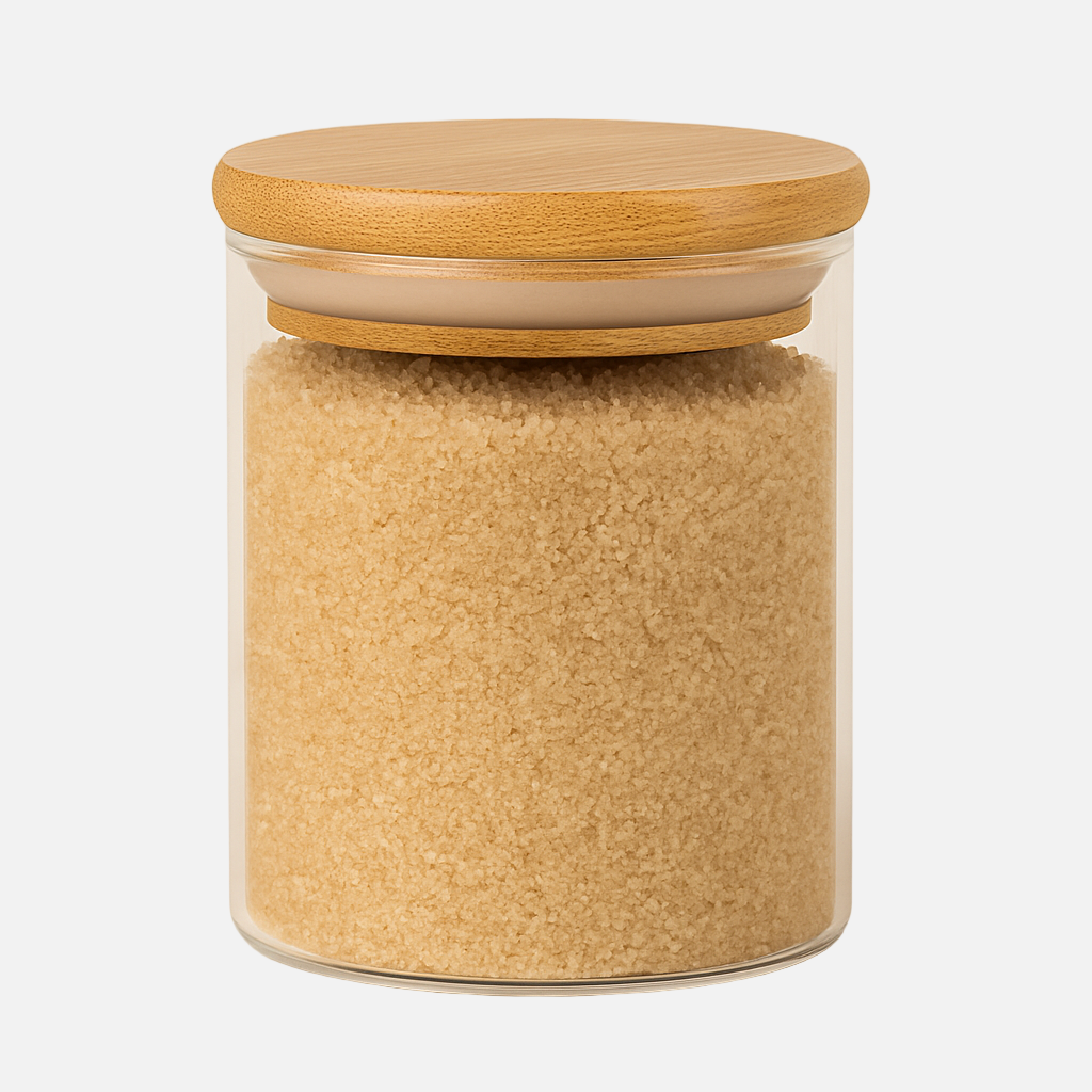BAMBOO LID SPICE JAR
