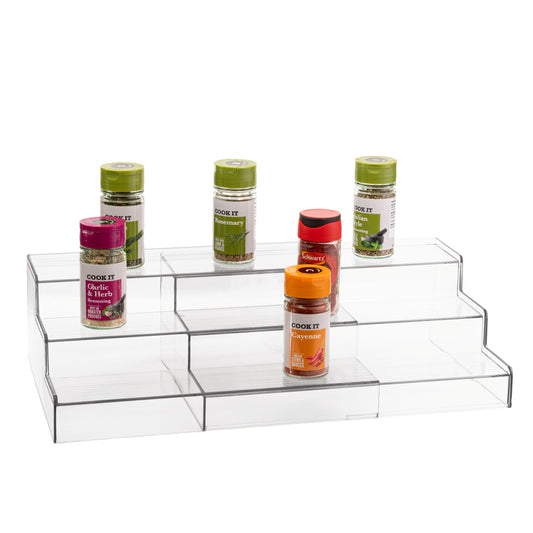 Three Tier Expandable Shelf Riser