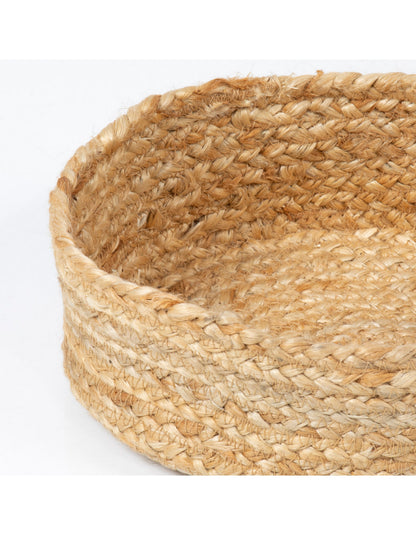 Richmond Set Of Three Round Baskets - Natural