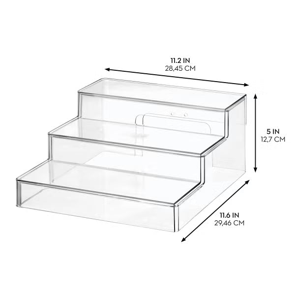 Three Tier Expandable Shelf Riser