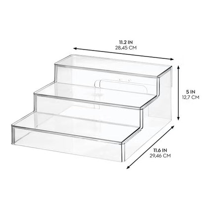Three Tier Expandable Shelf Riser