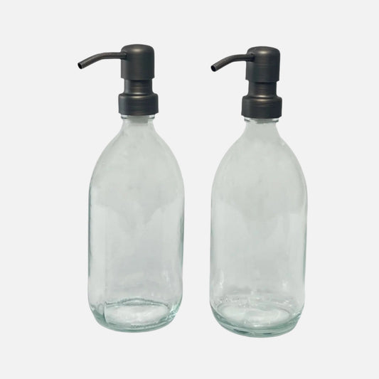 Apothecary Glass Bottle in Clear