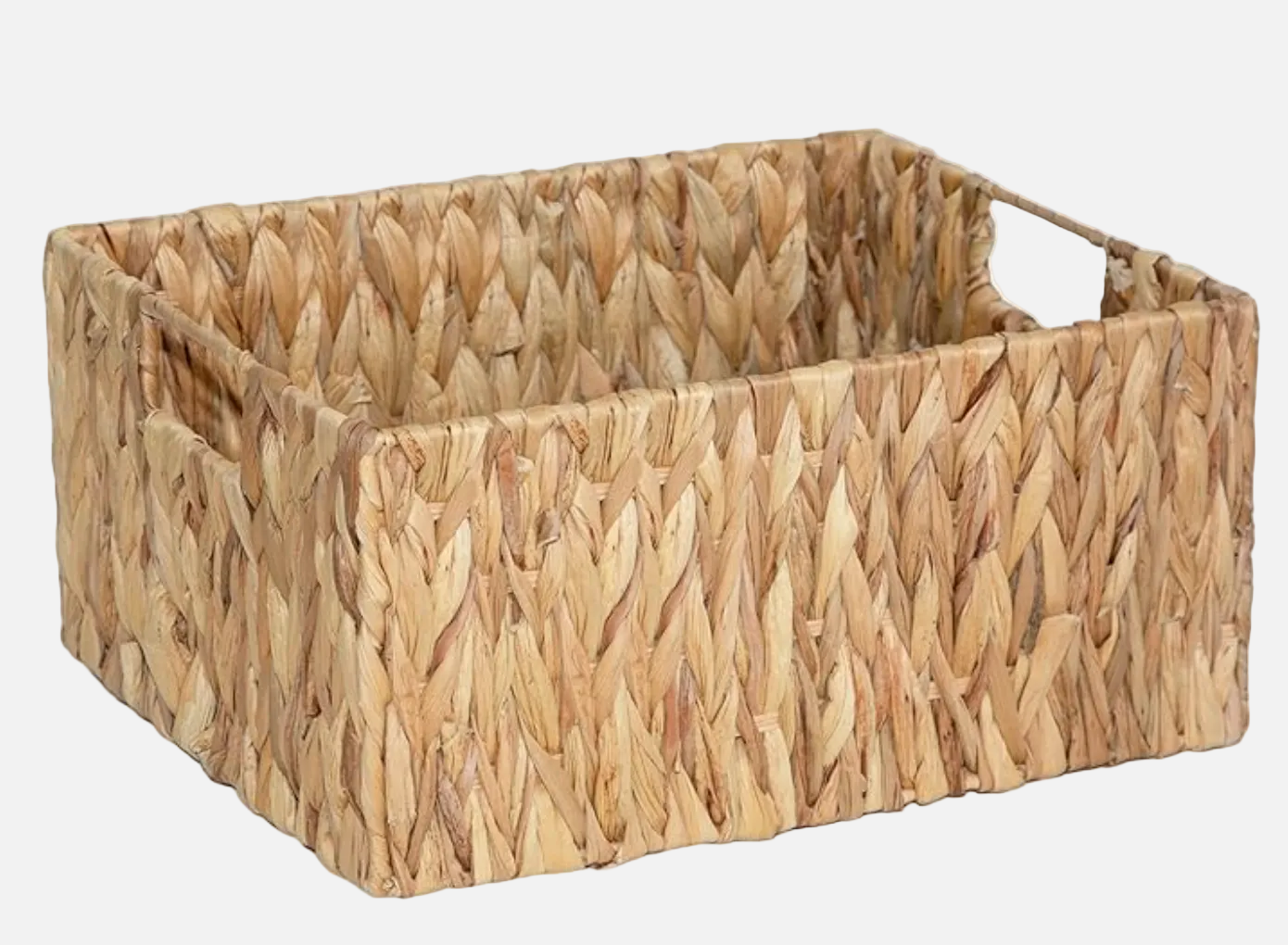 Water Hyacinth Rectangular Basket - Medium